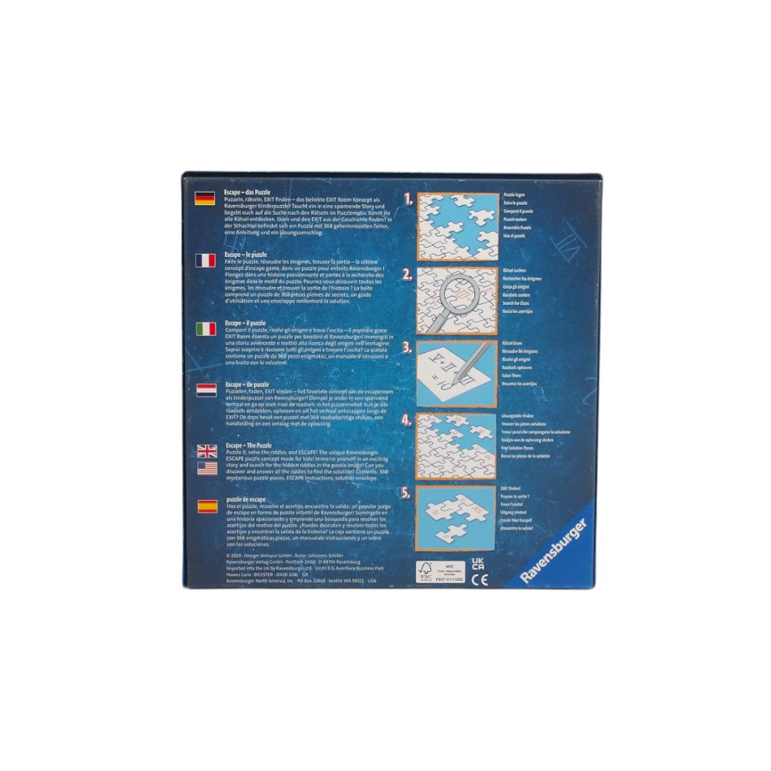 Escape Puzzle kids - 368 pièces- Édition 2020 - Comme neuf - Photo 2